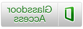 Glassdoor Logo, green letters on grey background